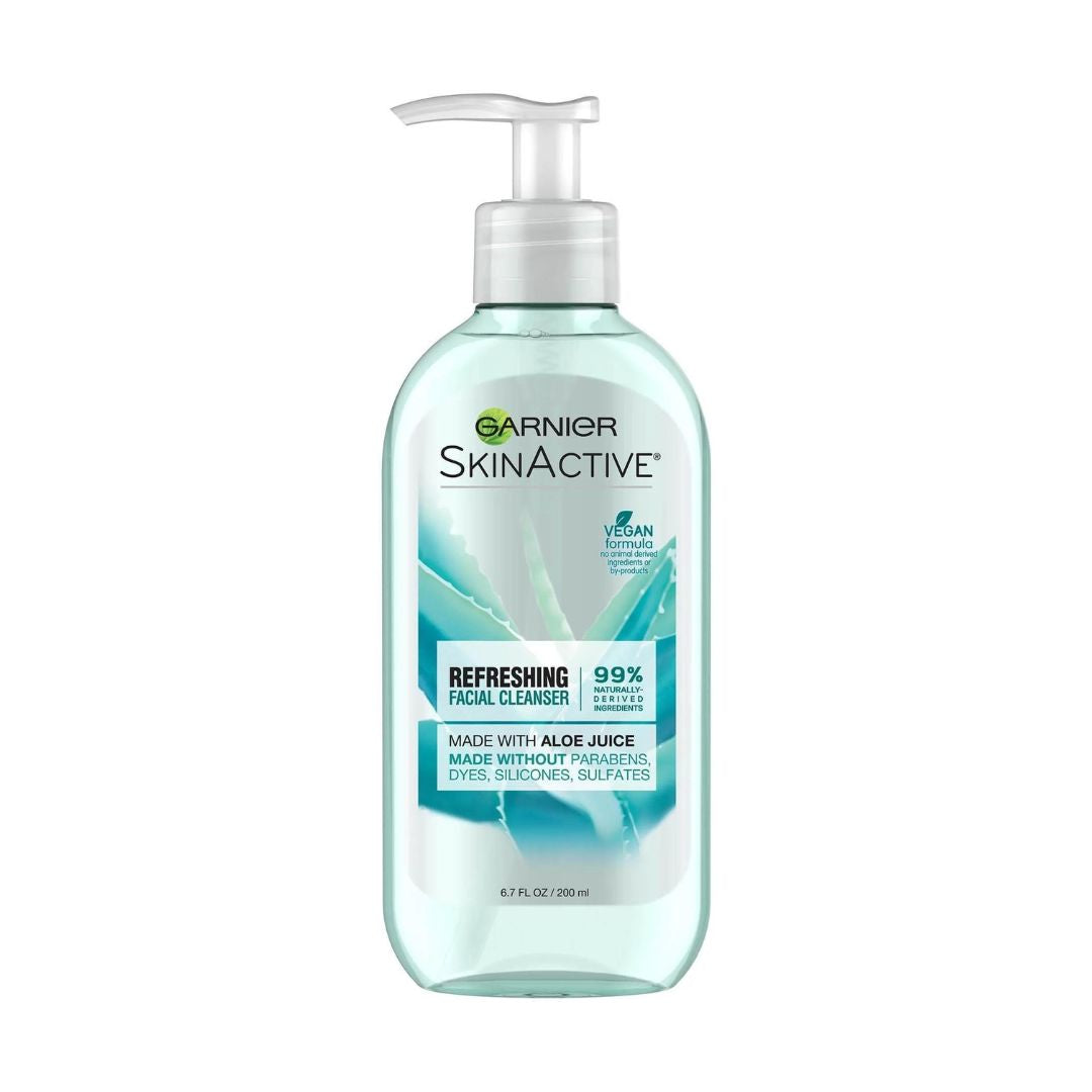 GARNIER SKINACTIVE Refreshing Botanical Gel Face Wash With Aloe Extract - 200 ml