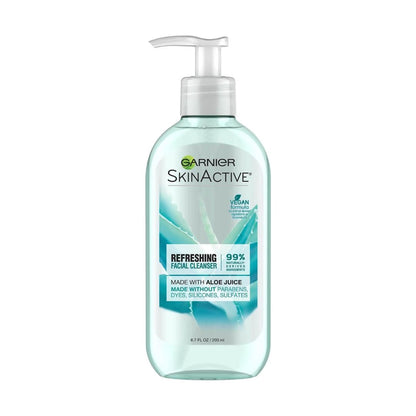GARNIER SKINACTIVE Refreshing Botanical Gel Face Wash With Aloe Extract - 200 ml