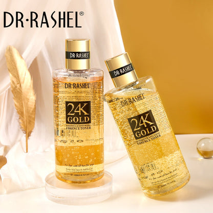 DR.RASHEL 24K Gold Radiance & Anti-Aging Essence Toner - 300 ml