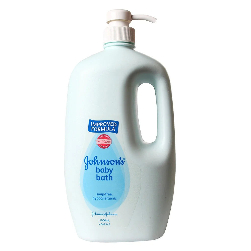 JOHNSONS BABY Bath | Gentle, Hypoallergenic & Soap Free - 1000 ml