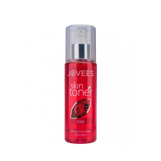 JOVEES Rose Skin Toner - 100 ml | For Youthful Skin, Tightens Pores, Healthy Glow | 100% Natural | For Normal to Dry Skin | Paraben and Alcohol Free