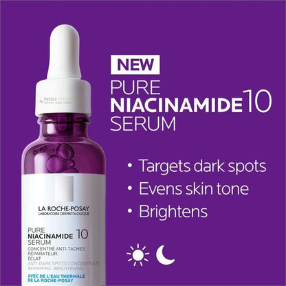 LA ROCHE-POSAY 10% Pure Niacinamide Serum, Anti-Aging - 30 ml