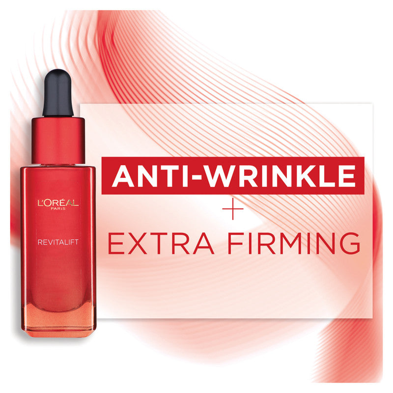 LOREAL PARIS REVITALIFT Classic Hydrating Smoothing Serum |Anti - Wrinkle +Extra Firming - 30 ml