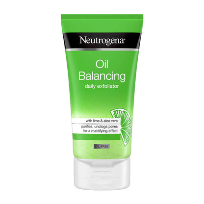 NEUTROGENA Oil Balancing In-Shower Face Mask with Lime & Glycolic Acid | For Oily Skin -150 ml