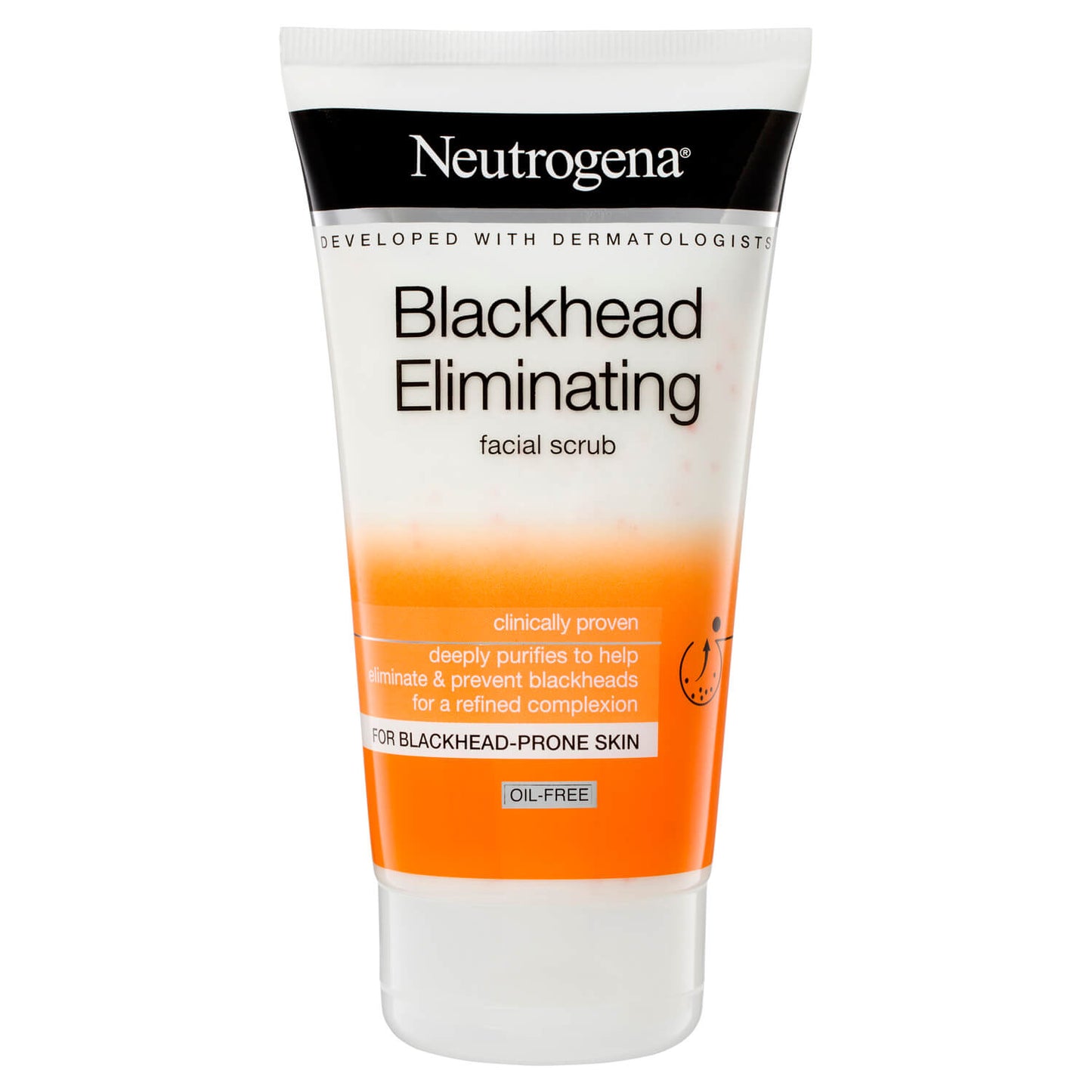 NEUTROGENA Blackhead Eliminating Oil Free Daily Face Scrub - 150ml