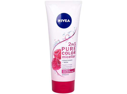 NIVEA Pure Color Micellar Conditioner + Mask 2 IN 1 Conditioner 200ml (Colored Hair)