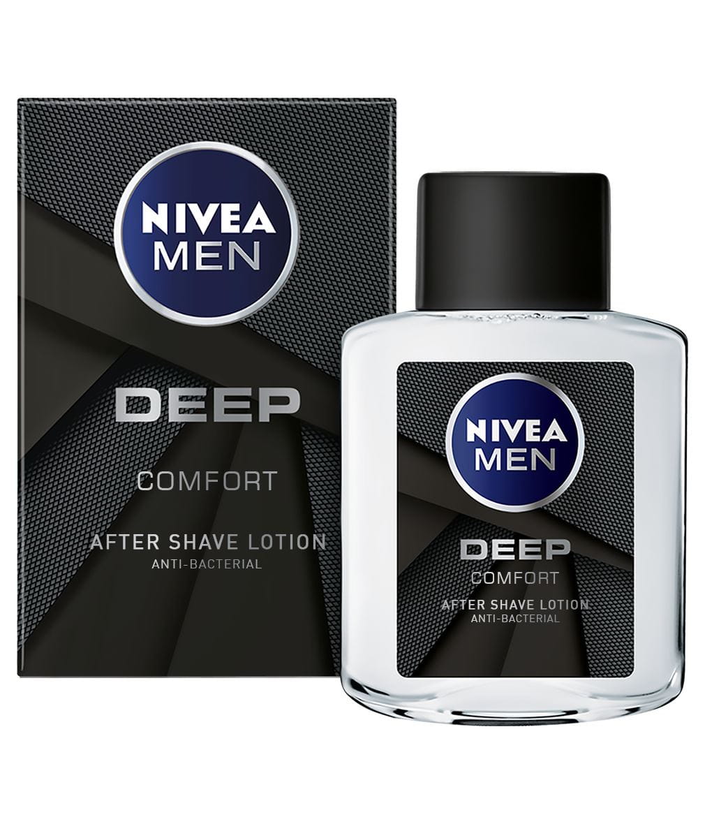 NIVEA MEN Deep Comfort Anti-Bacterial After Shave Lotion - 100ml