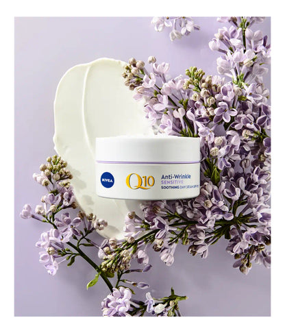 NIVEA Q10 Anti-Wrinkle Sensitive Firming Day Cream SPF 15 - 50ml