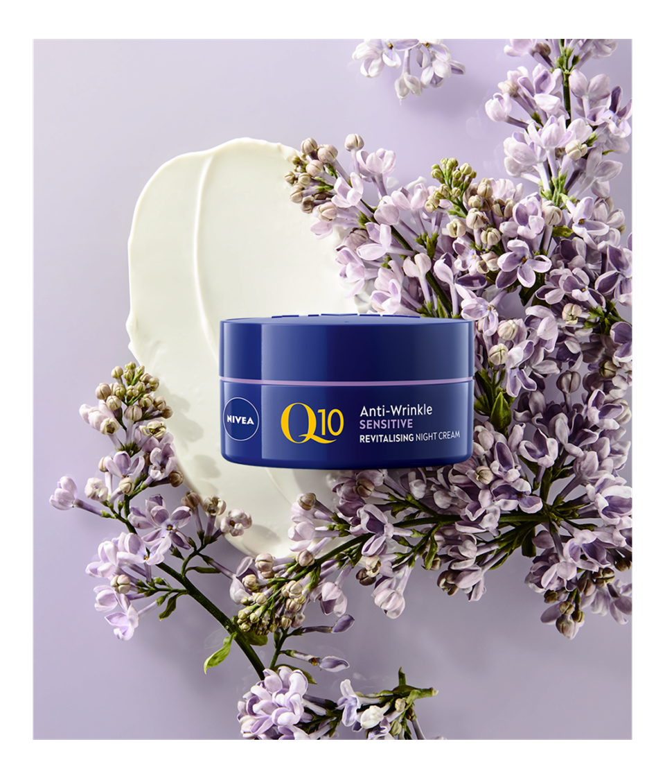 NIVEA Q10 Anti-Wrinkle Sensitive Revitalizing Night Cream - 50ml