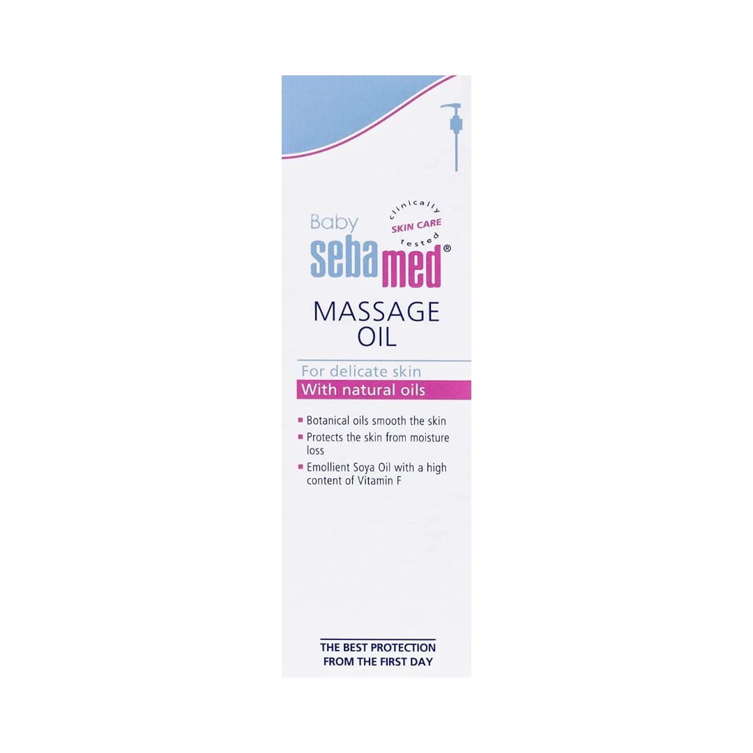 BABY Sebamed Massage Oil with Natural Oils for Delicate Skin - 150ml