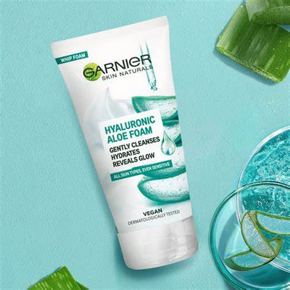 GARNIER Hyaluronic Aloe Cleansing Foam - 150 ml