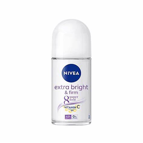 NIVEA Brightening & Smooth 8 Super Food Anti-Perspirant Roll On - 50 ml