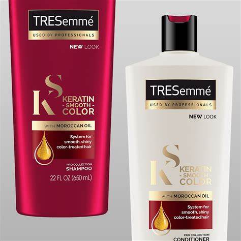 TRESEMME Pro Collection Keratin Smooth With Moroccan Oil Conditioner - 400 ml