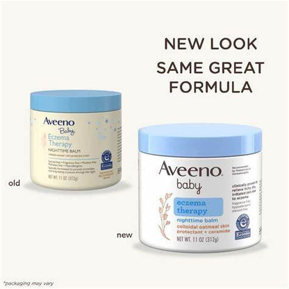 AVEENO BABY Eczema Therapy Night time Balm With Colloidal Oatmeal and Ceramide - 312 g