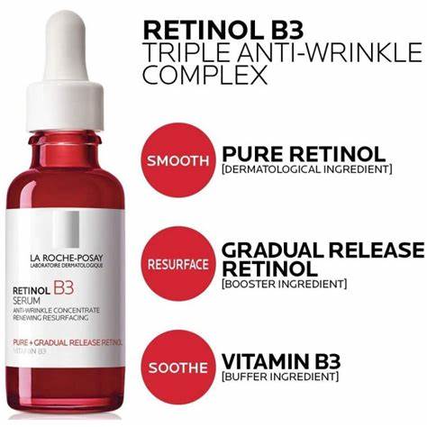 LA ROCHE-POSAY Retinol B3 an Anti-Ageing Serum for Sensitive Skin - 30 ml