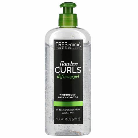 TRESEMME Hair Gel Flawless Curls Defining Gel |With Coconut & Avacado Oil (8 Ounce) - 226 g