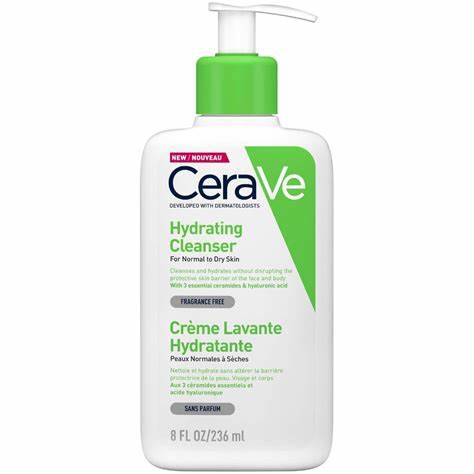 CERAVE Hydrating Cleanser for Normal to Dry Skin - 236ml