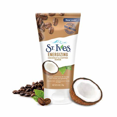 St. Ives Energizing Coconut & Coffee Scrub - 170G