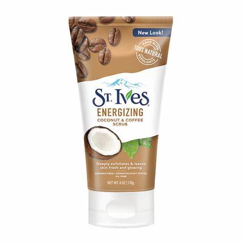 St. Ives Energizing Coconut & Coffee Scrub - 170G