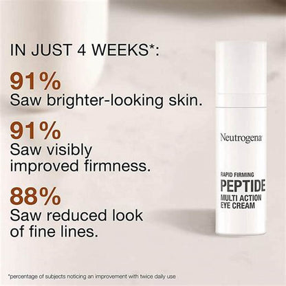 NEUTROGENA Rapid Firming Peptide Multi Action Eye Cream - 15g