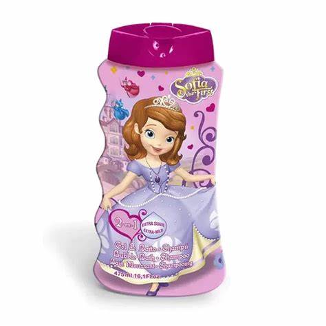 LORENAY Sofia the First 2 in 1 Bubble Bath & Shampoo - 475ml