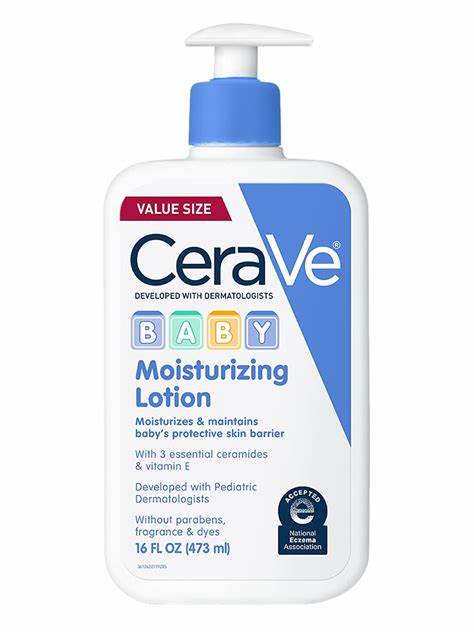 CERAVE BABY Moisturizing Lotion -473 ml  Gentle Moisturizer , Light Weight - 473 ml