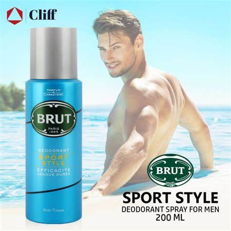 BRUT Sport Style Deodorant Body Spray for Men 200 ml