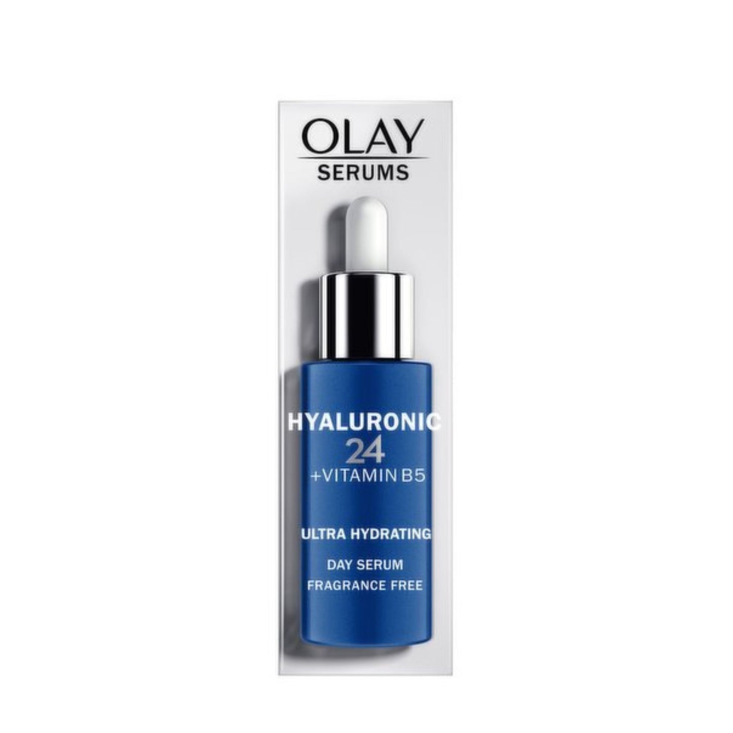 OLAY SERUMS Hyaluronic + Peptide 24 Hydrating Serum, Fragrance Free - 40 ml