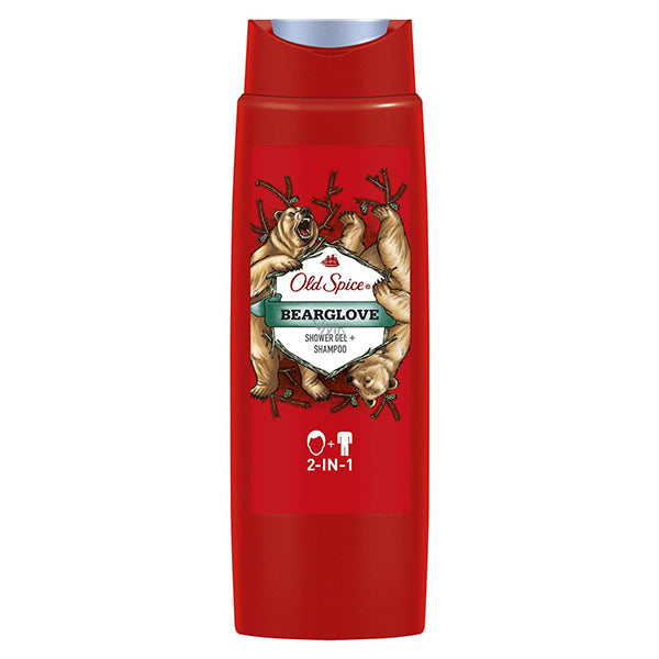 OLD SPICE BearGlove 2 in 1 Shower Gel & Shampoo 400ml