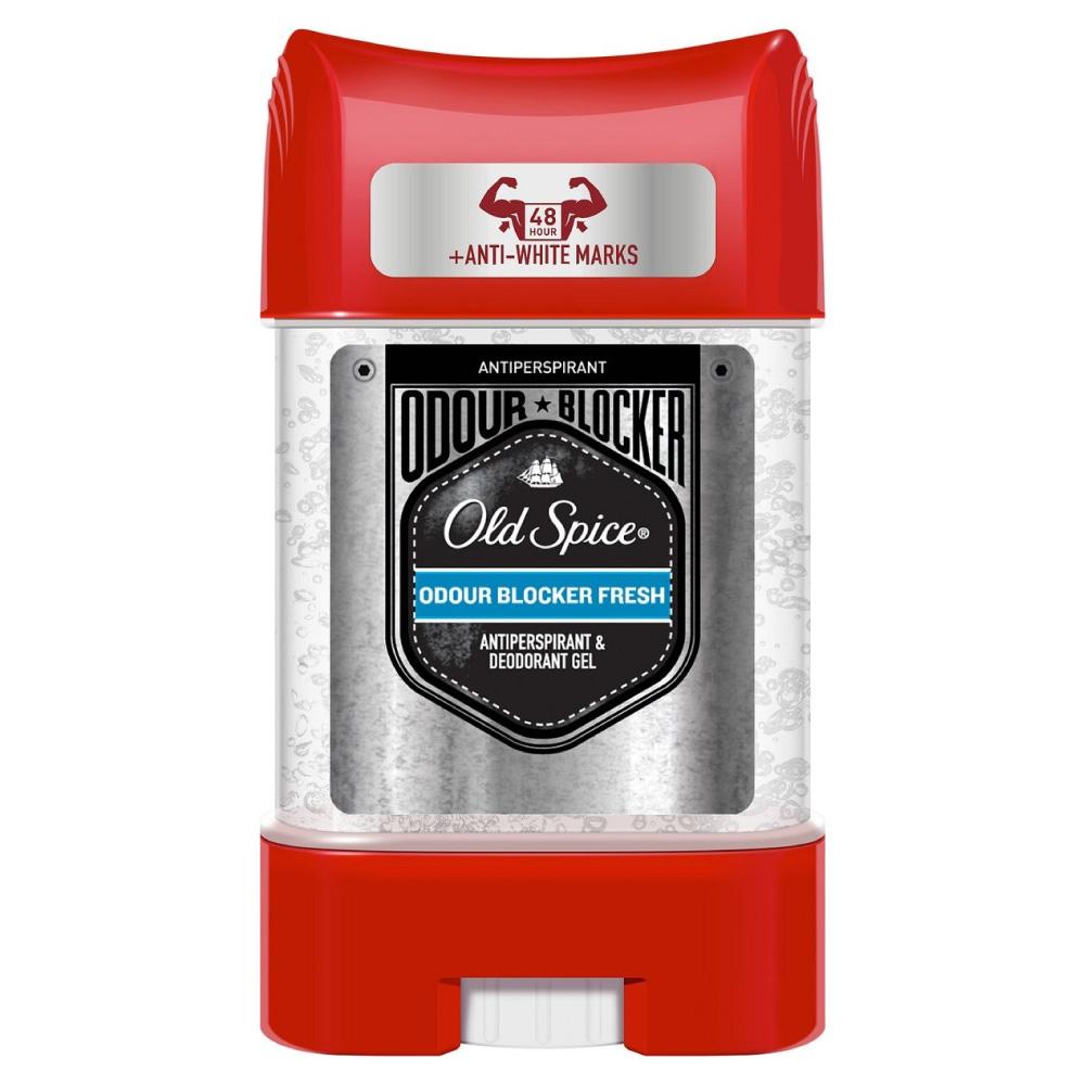 OLD SPICE Odour Blocker Fresh Anti-White Marks 48Hours Protection Antiperspirant & Deodorant Gel - 70ml