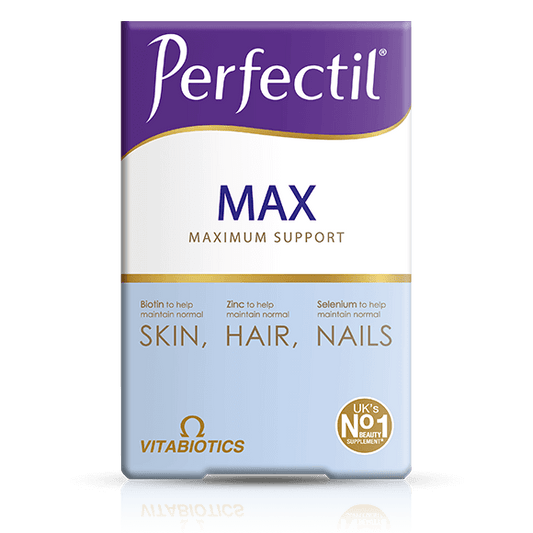 VITABIOTICS Perfectil MAX Maximum Support for Skin, Hair & Nails - 84 Capsules/Tablets