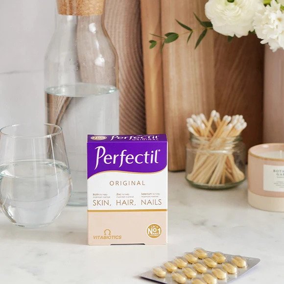 VITABIOTICS Perfectil Original Hair, Skin & Nails Supplement - 30 Tablets