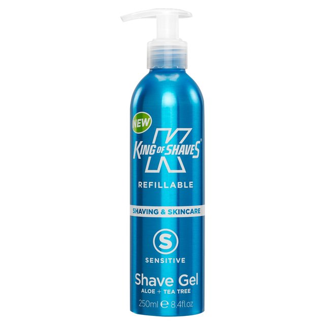 KING OF SHAVES Sensitive Shave Gel with Low Foam Sensitive Shave Gel - 250 ml