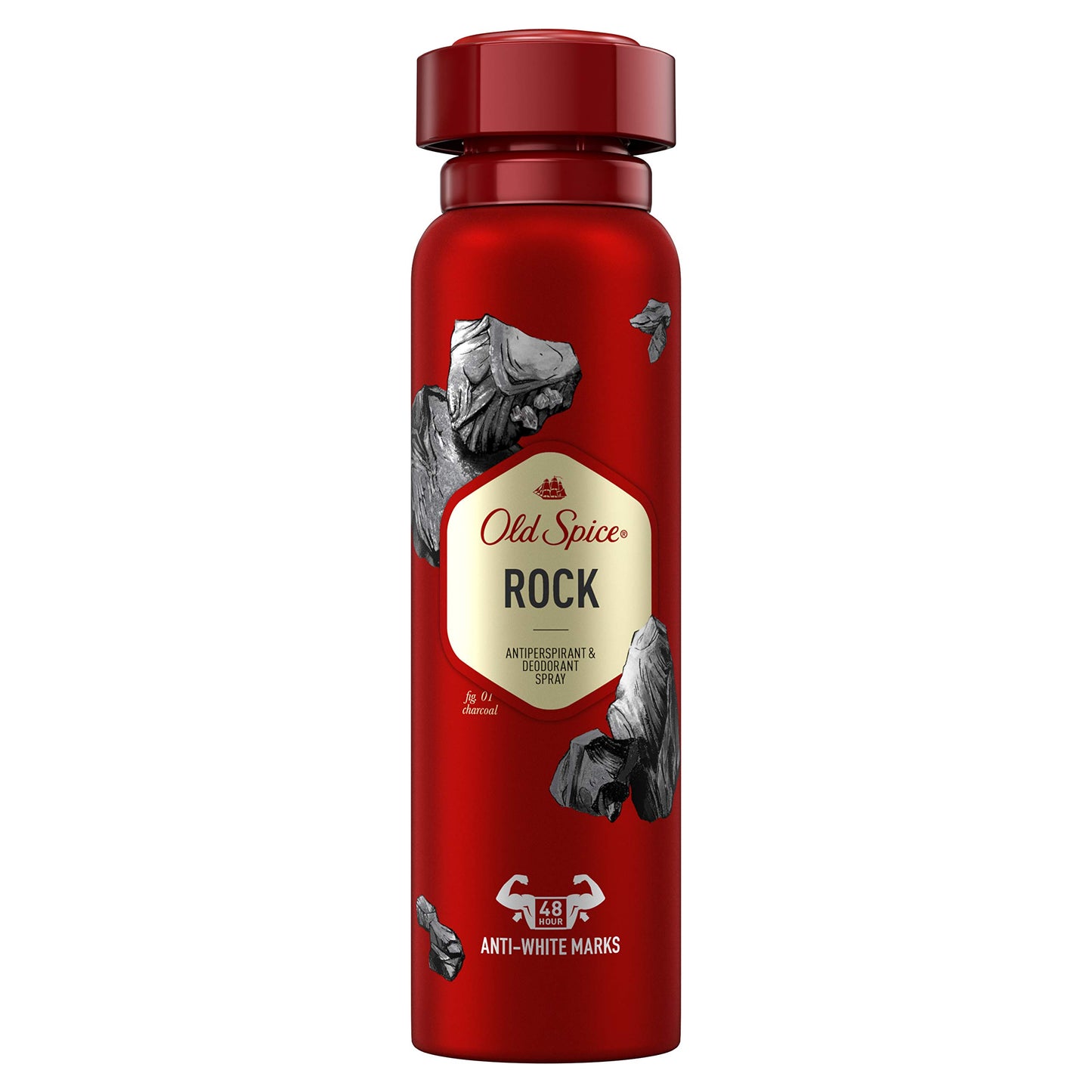 Old Spice Rock Anti Persistent & Deodorant Spray For Men - 48 Hours Protection - 150 ml