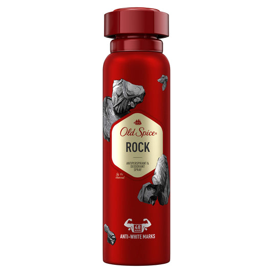 Old Spice Rock Anti Persistent & Deodorant Spray For Men - 48 Hours Protection - 150 ml