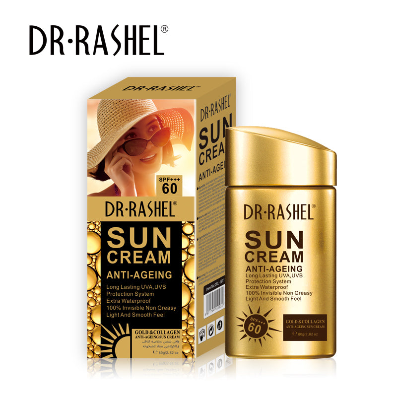 DR. RASHEL SPF75+++ Gold & Collagen Sun Cream - 80g