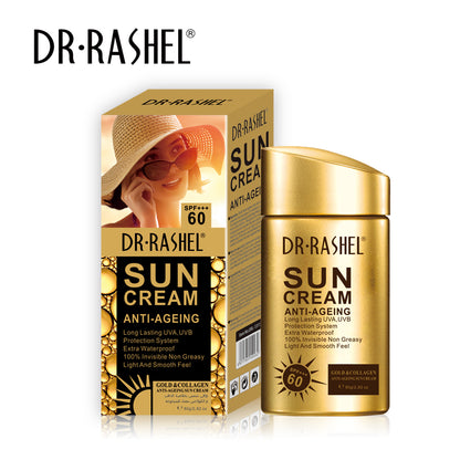 DR. RASHEL SPF75+++ Gold & Collagen Sun Cream - 80g