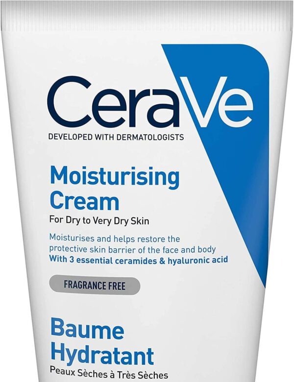 CERAVE Moisturizing Face & Body Cream for Dry to Very Dry Skin - 177 ml