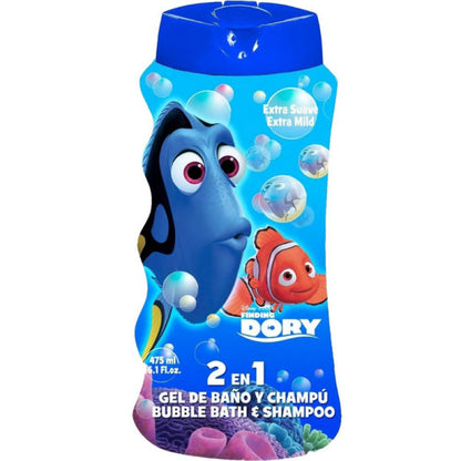 LORENAY Finding Dory 2 in 1 Bubble Bath & Shampoo - 475 ml