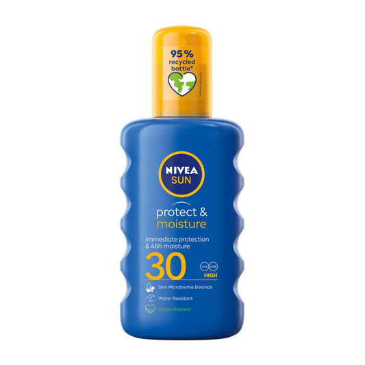 NIVEA SUN Protect & Moisture Moisture Lock SPF30 Sunscreen Spray - 200 ml