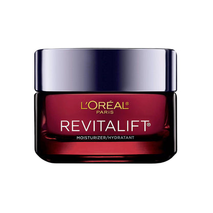 L'OREAL PARIS Revitalift Triple Power Anti-Aging Face Moisturizer, Pro Retinol, Hyaluronic Acid & Vitamin C, Reduce Wrinkles 1.7 Oz  - 48 g