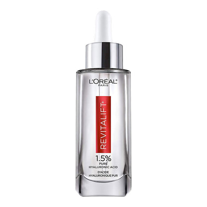 LOREAL PARIS Revitalift Triple Power LZR 1.5% Pure Hyaluronic Acid Serum | Replumps skin and reduces wrinkles. Fragrance-Free  - 30 ml