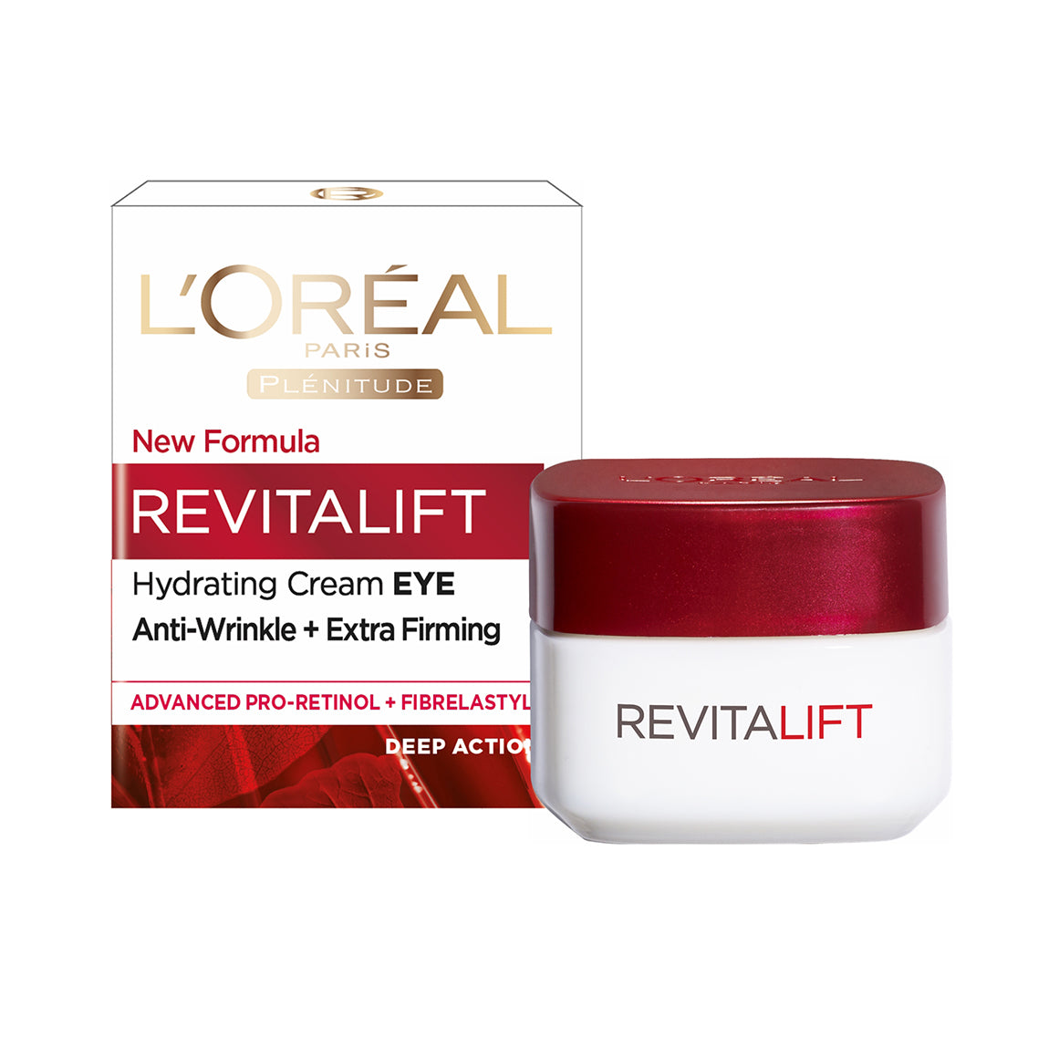 LOREAL PARIS REVITALIFT Hydrating Eye Cream Anti-Wrinkle + Extra Firming- 15 ml