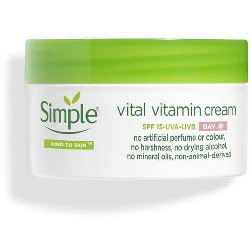 SIMPLE Vital Vitamin Cream SPF 15 Day Cream - 50ml