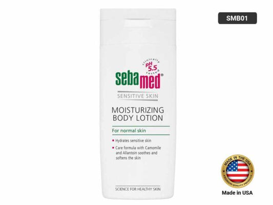 SEBA MED Moisturizing Body Lotion For Normal Skin | pH 5.5 - 200 ml