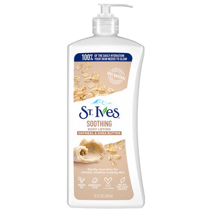 ST.IVES Soothing Body Lotion (Oatmeal & Shea Butter) - 621 ml