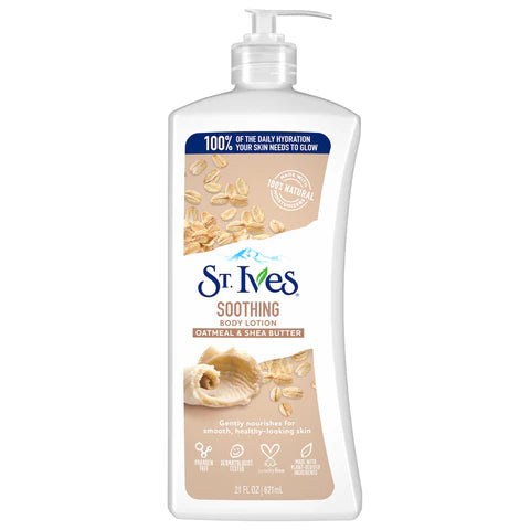 ST.IVES Soothing Body Lotion (Oatmeal & Shea Butter) - 621 ml