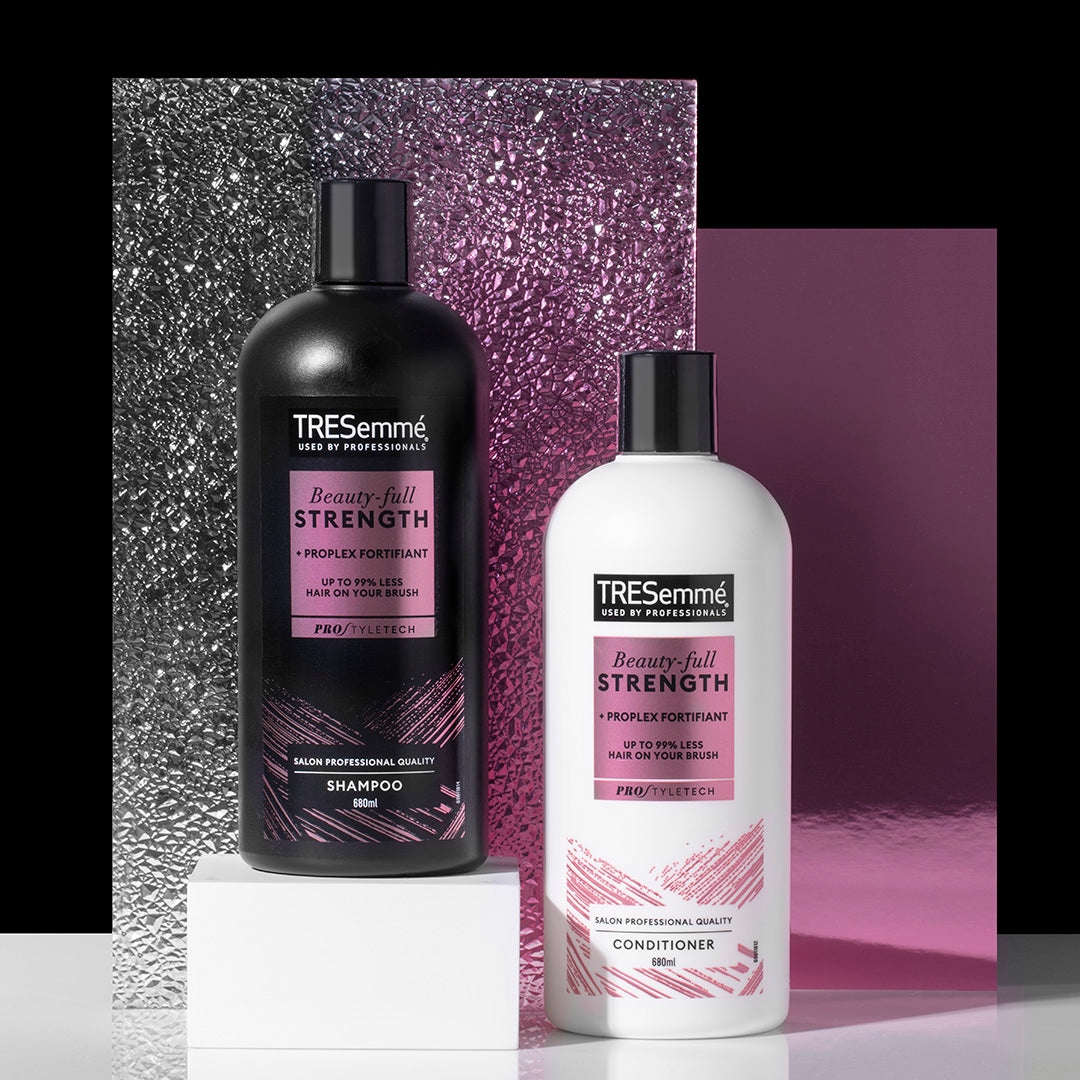TRESEMME BEAUTY FULL STRENGTH PROPLEX FORTIFIANT SHAMPOO & CONDITIONER ...