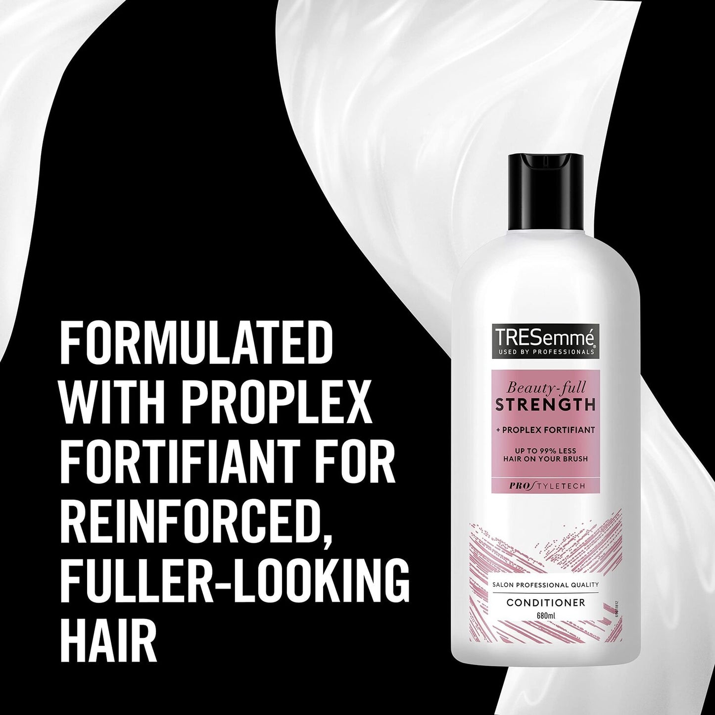 TRESemmé Beauty-Full Strength Conditioner with ProPlex Fortifiant for Damaged Hair - 680 ml