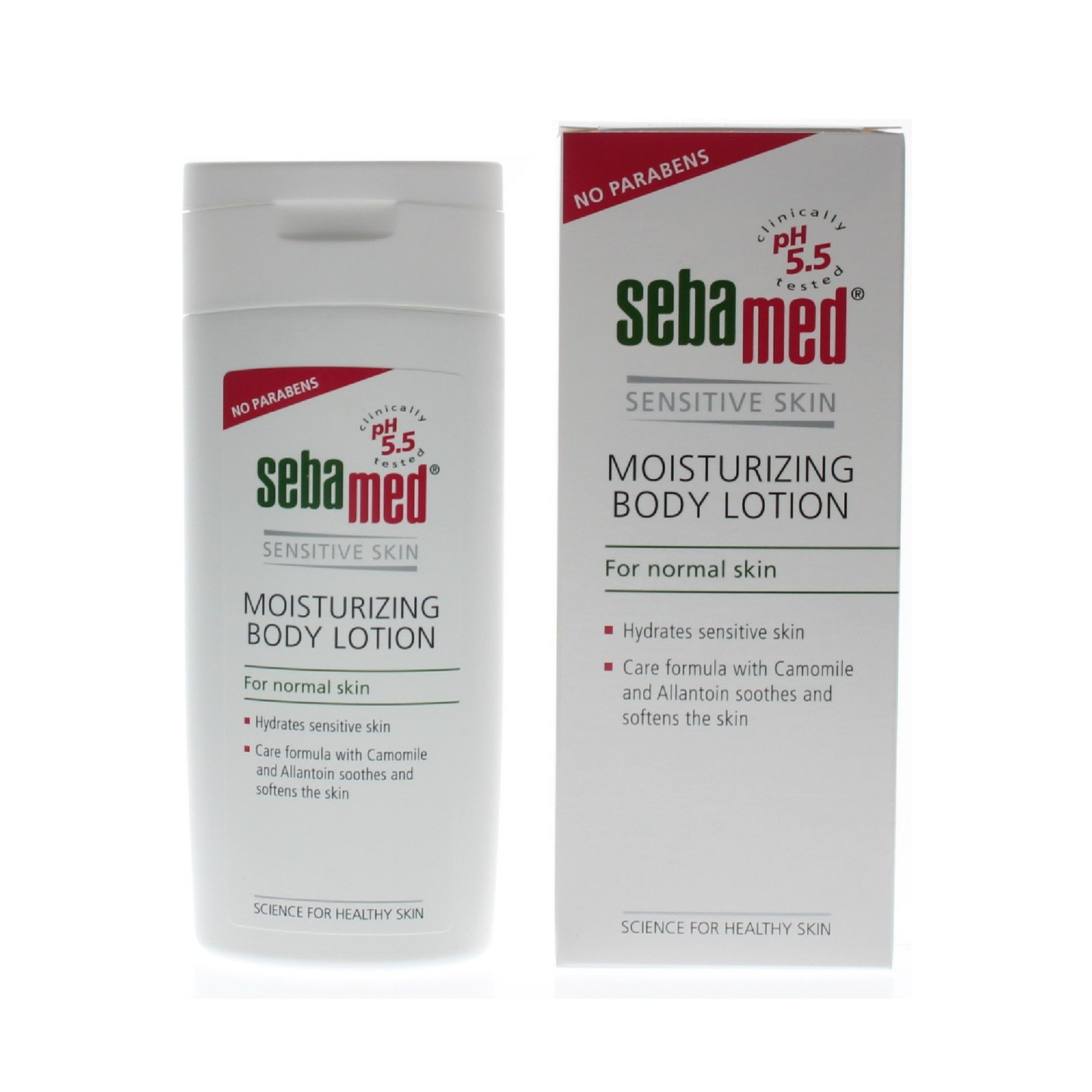 SEBA MED Moisturizing Body Lotion For Normal Skin | pH 5.5 - 200 ml